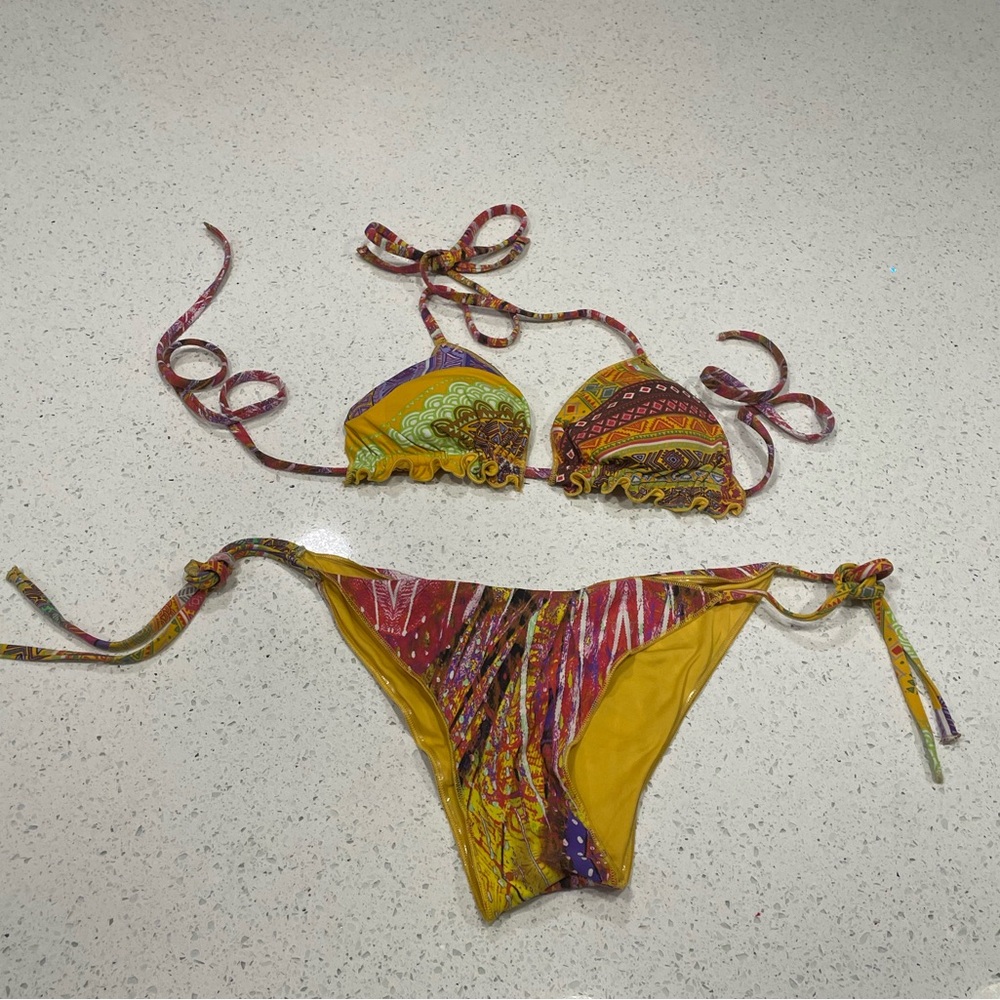 Printed bikini